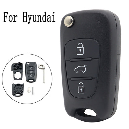 ya 5 8.7 Key Remote Shell Case Fob for Hyundai i20 i30 i35 iX20 iX35 for Elantra Flip Cover