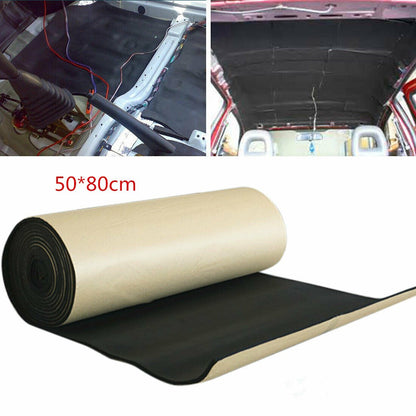 ya 5 8.7 50x80 Car Hood Engine Heat Sound Noise Insulation Absorb Padding-Shield Pad