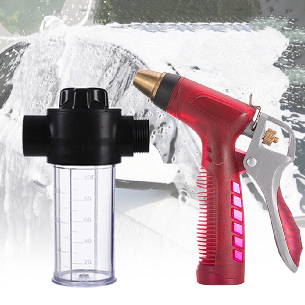 ya 5 8.7 Household Car Wash Water Watering Can Water Car Wash Accessories (Red)
