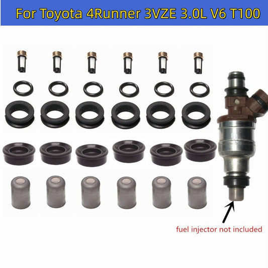 ya 1 7.2 6 Sets Fuel injector Repair Kit for Toyota for 4Runner 3VZE 3.0L V6 T100 23250-65020