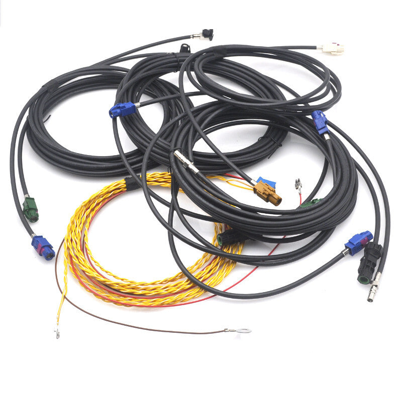 ya 5 8.7 Retrofit Surround 360 Camera Wiring Harness cable for Mercedes W166 GLE X166 GLS