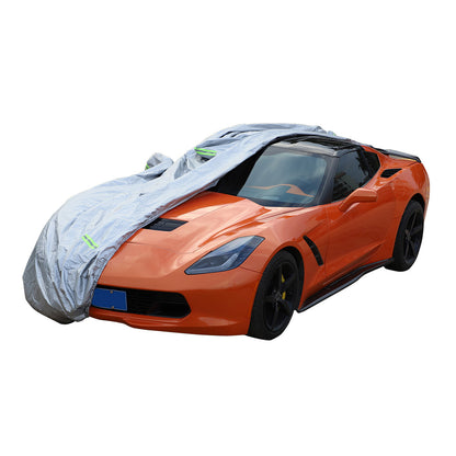 ya 5 8.7 For 14-19 for Corvette C7 Full Car Protection Cover Waterproof Sun UV Snow Dust Rain