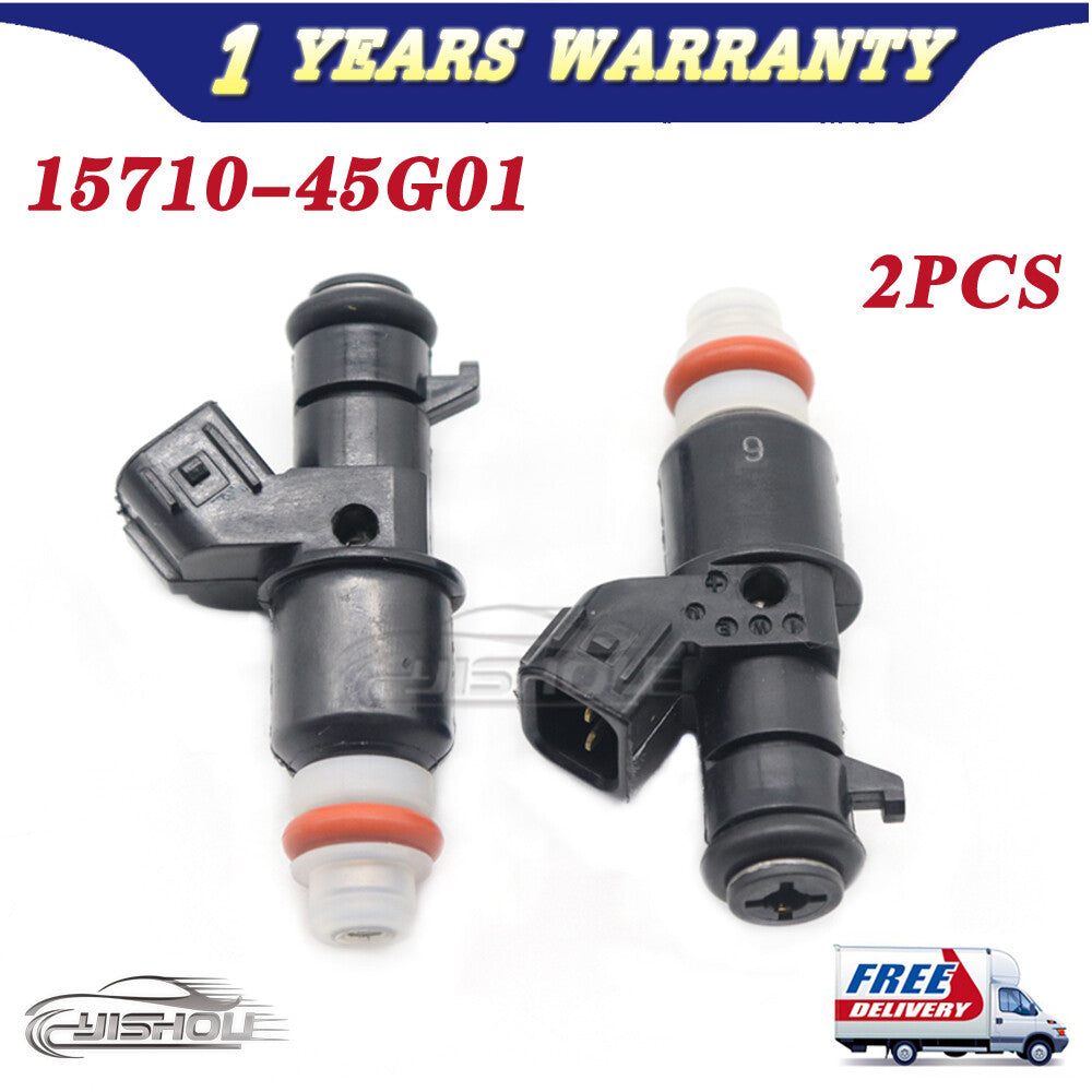 ya 1 7.2 2XFuel Injector for Suzuki 06-09 Quadracer LTR 450 for Polaris 15710-45G01 ATV Motor