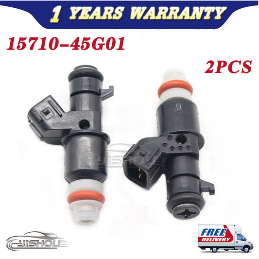 ya 1 7.2 2XFuel Injector for Suzuki 06-09 Quadracer LTR 450 for Polaris 15710-45G01 ATV Motor