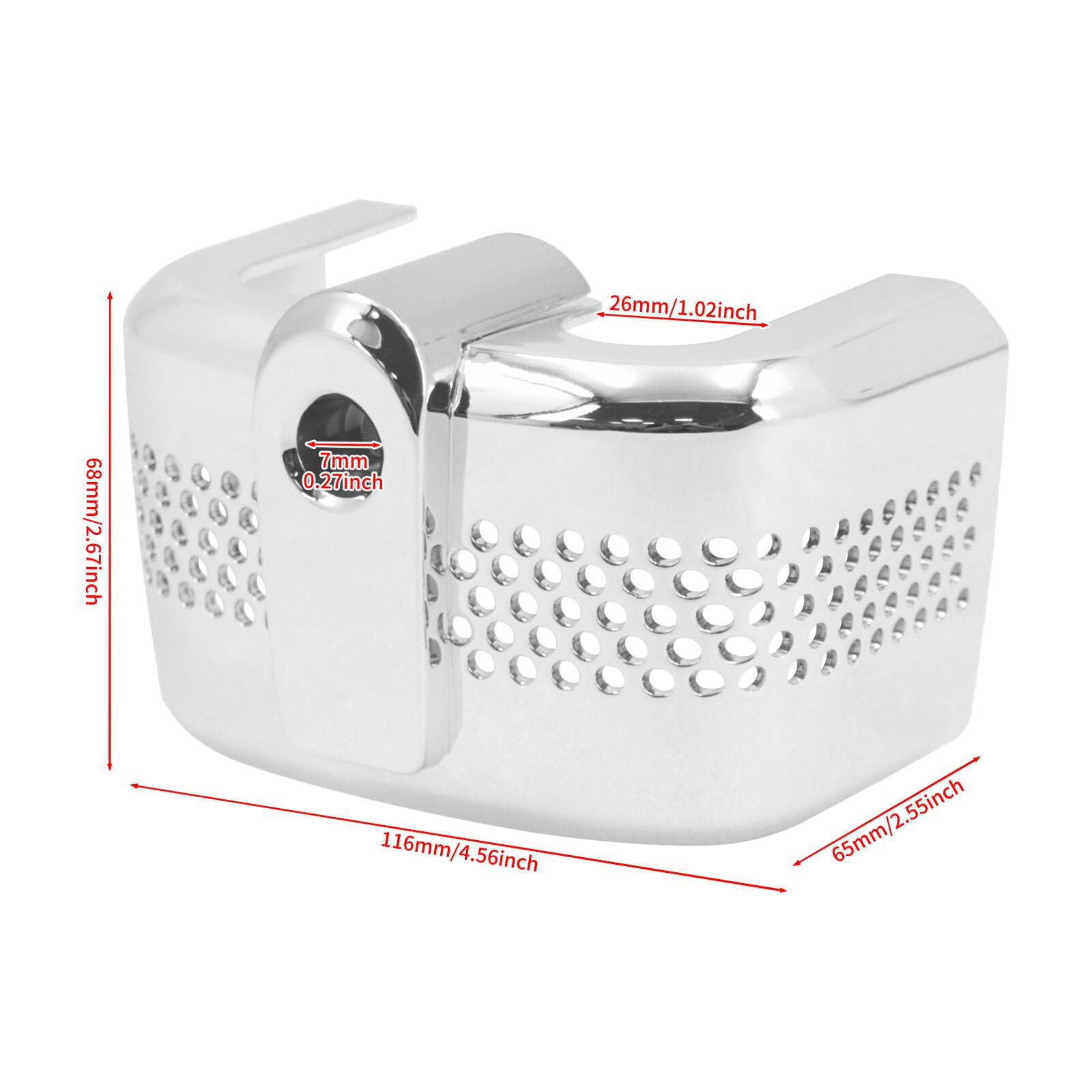 ya 5 8.7 Chrome ABS Plastic Coil Cover for Harley Softail Breakout Street Fat Bob 18-2024
