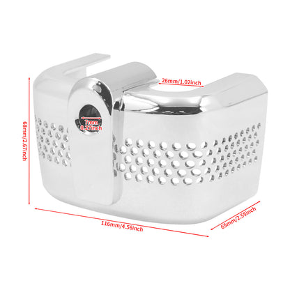 ya 5 8.7 Chrome ABS Plastic Coil Cover for Harley Softail Breakout Street Fat Bob 18-2024
