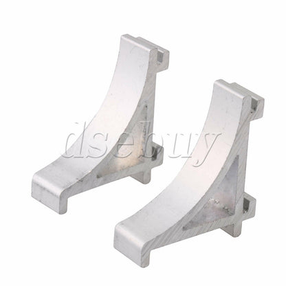 ya 26 10Pcs Aluminum Alloy M Size eezer Shelf Support Brackets Replacement 2.3CM