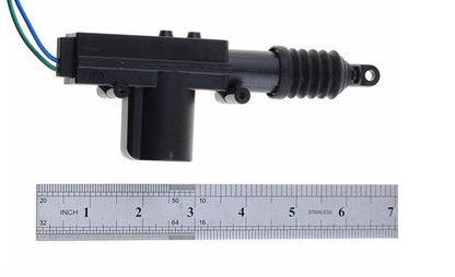 ya 5 8.7 Black DC12V Car Heavy Duty Power Door Lock Actuator Motor 2 Wire Alarms Security