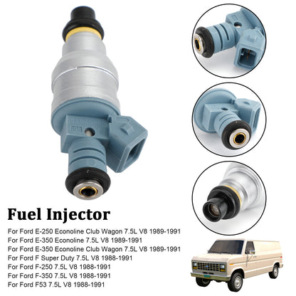 ya 1 8.12 baidi 1PCS Fuel Injector 0280150759 for E-250 E-350 7.5L V8 1988-1991 822-11120