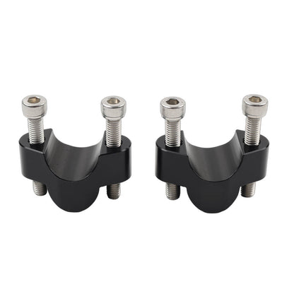 ya 5 8.7 1 1/8'' 28mm Handlebar Riser Clamp Mount Bracket Black For CFMOTO 800MT 21-23