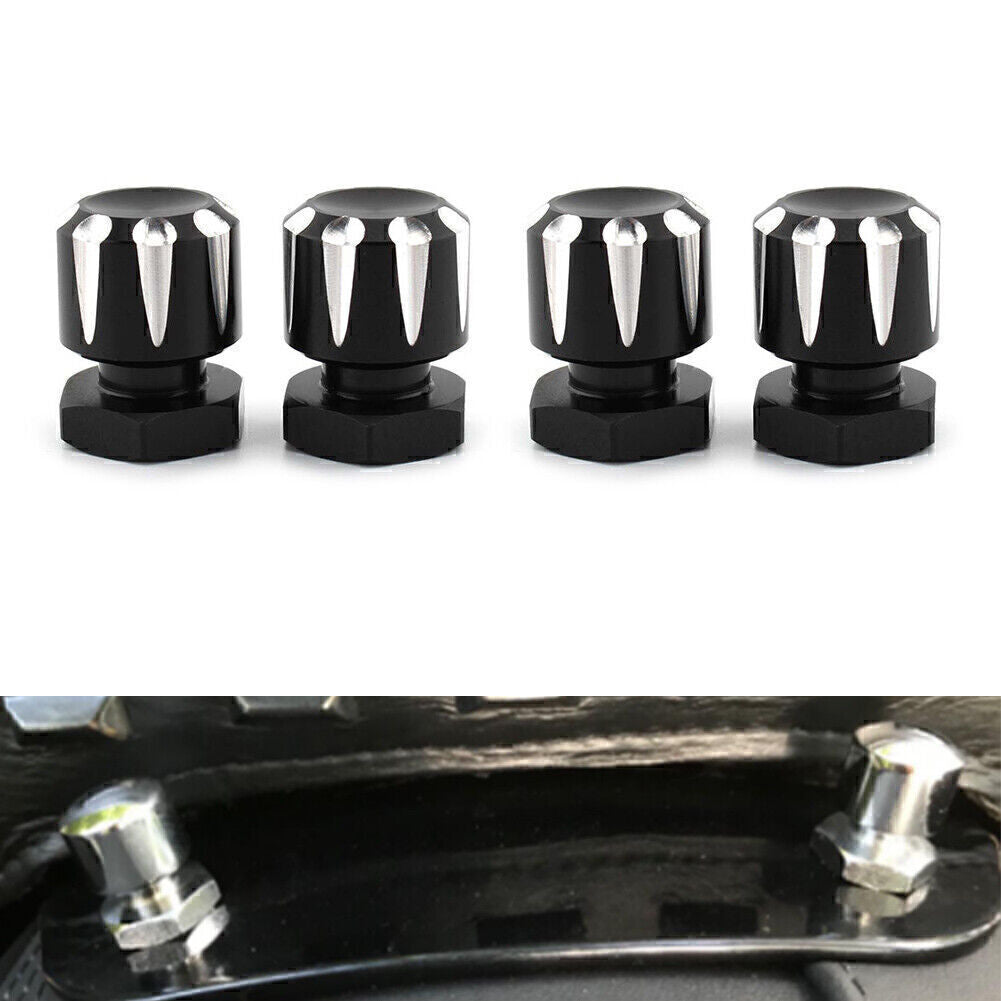 ya 5 8.7 for Harley Road King Road Glide Softai Fat Boy 4x Solo Mounting Nuts Bolts