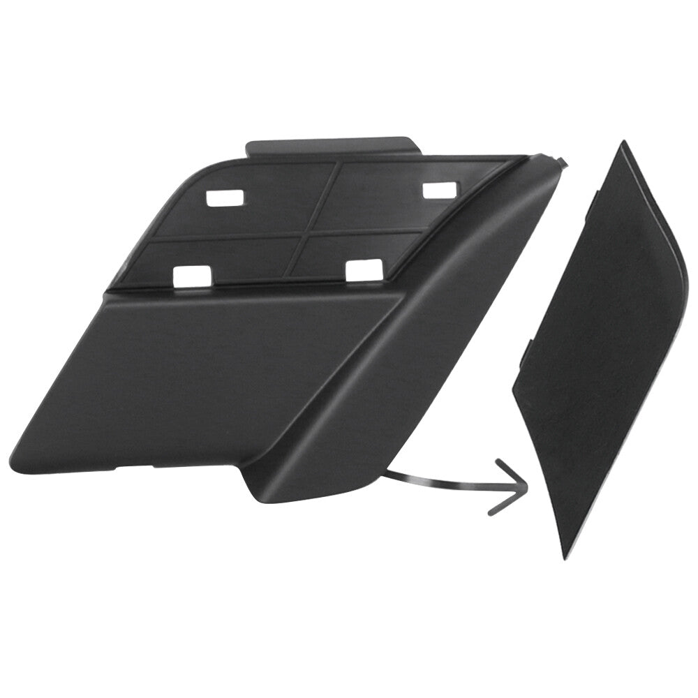 ya 27 6.18 Front Bumper Tow Hook Cover Cap Set Unpainted For SX4 Scross Facelift 2016-2020