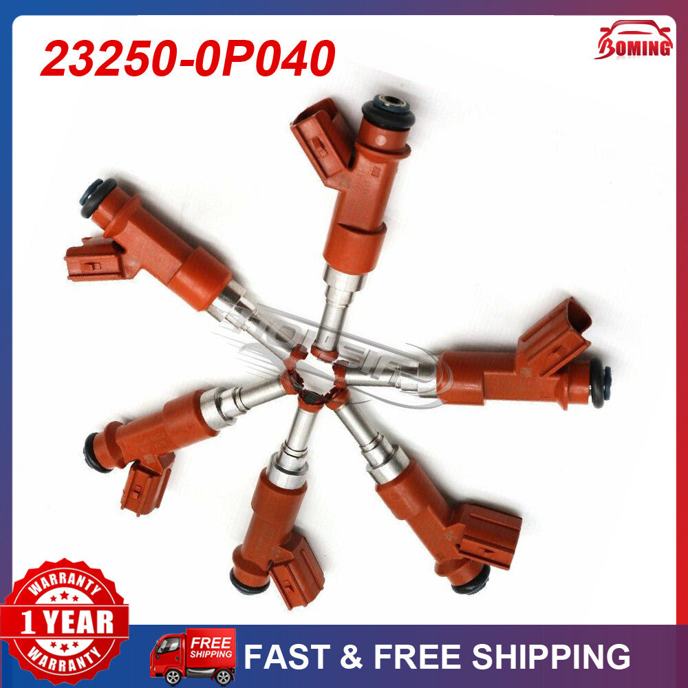 ya 1 7.2 6-pack new fuel injector 23250-0P040 for 07-10 for Toyota for Camry for RAV4 for Lexus ES350 3.5L