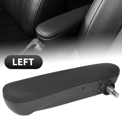 ya 5 8.7 Black PU Front for SEAT Armrest Port Side Suitable for Fiat 500 Abarth 2016 2017 2019