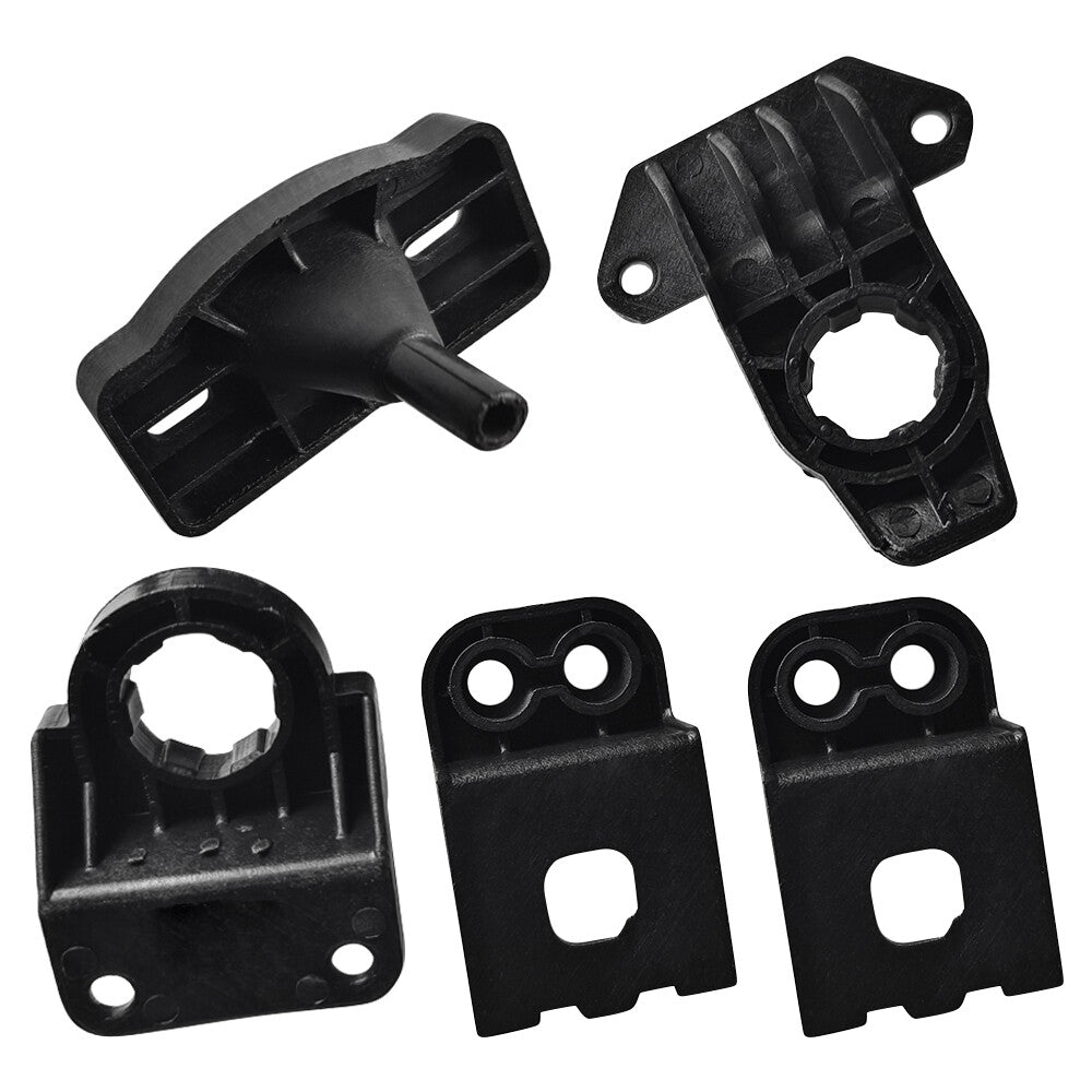 ya 5 8.7 Front Headlight Bracket Repair Kit for X5 G05 2019-2022 | X6 G06 2020-2022 Black