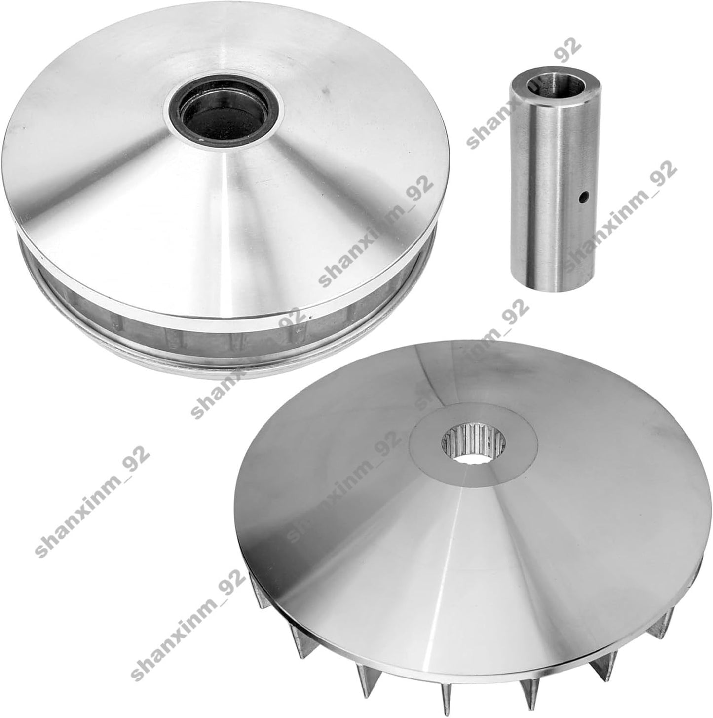 ya 1 6.30 Caltric Clutch Primary Sliding And Fixed Sheaves for Yamaha Kodiak 450