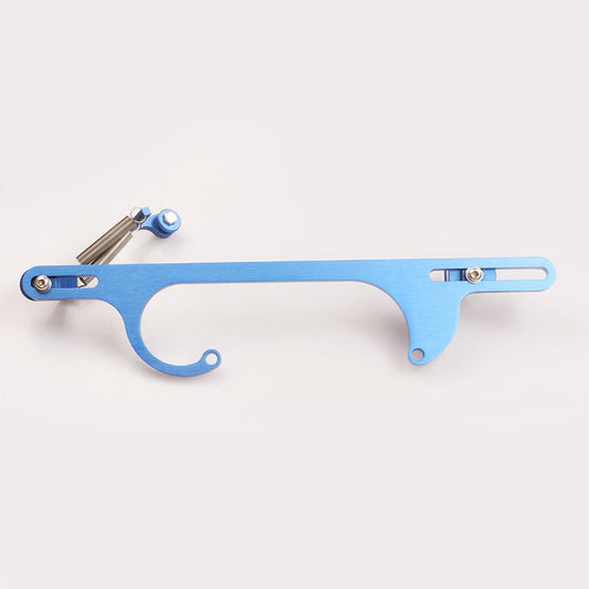 ya 2 7.14 Throttle cable carb bracket carburetor aluminum suitable for Holley4150 4160 series blue