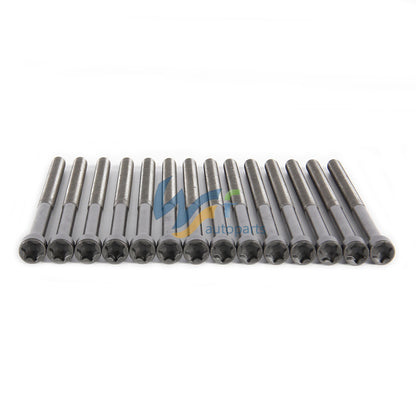 ya 5 8.7 3.0T 14PCS Cylinder Head Bolt Kit Fit for BMW 340i 440i 540i 740i