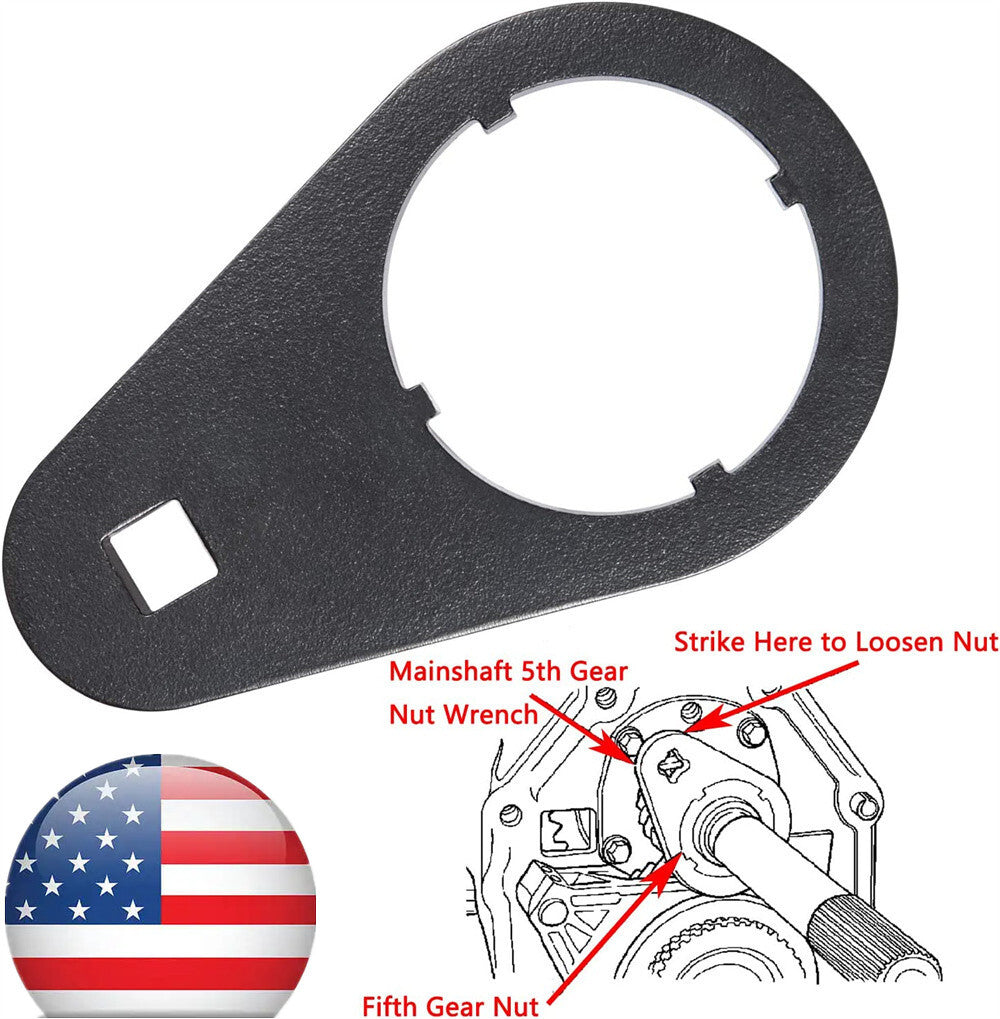 ya 5 8.7 1x Manual Transmission 1/2 Drive Mainshaft 5th Gear Nut Wrench for Dodge NV4500