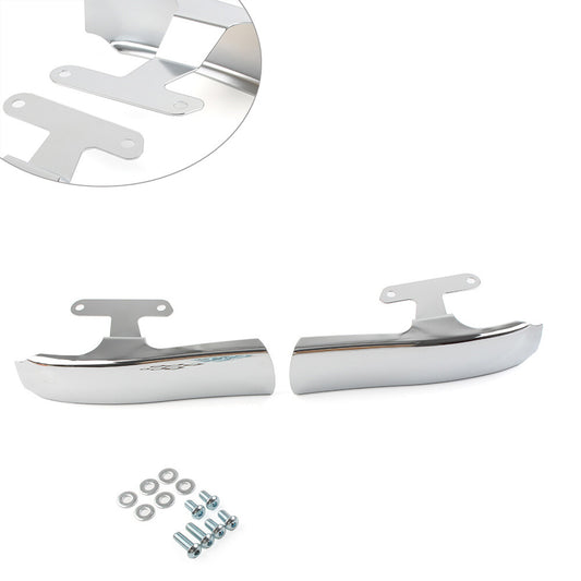 ya 11 6.5 for Harley-Davidson Touring 2009-2013 Chrome Pair Fender-Saddlebag Filler Panels