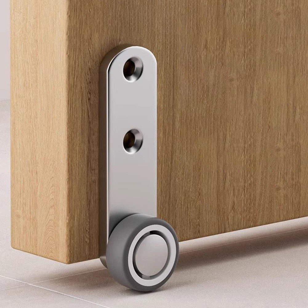 ya 14 Side Mounted Wooden Door Pulley with Rubber Wheel for Furniture Movement