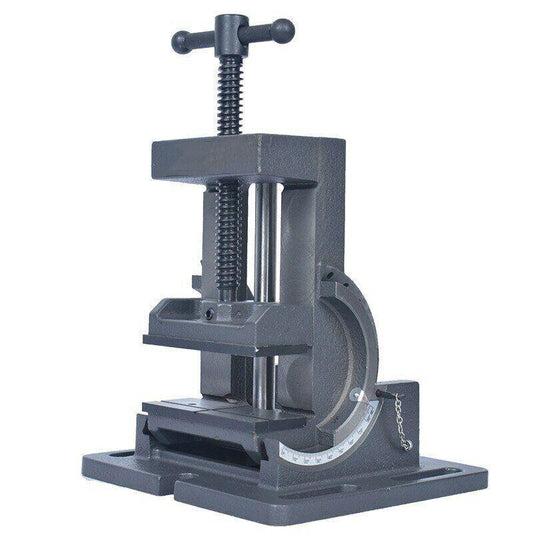 0-90 degree tilt guide rod angle flat nose pliers tilt drill press bench vise 4#