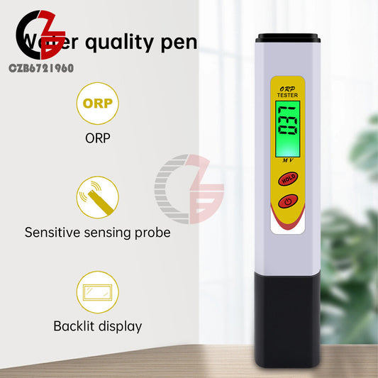 ya 26 Portable ORP Meter Water Quality Test Meter Pen Oxidation Reduction Redox Meter