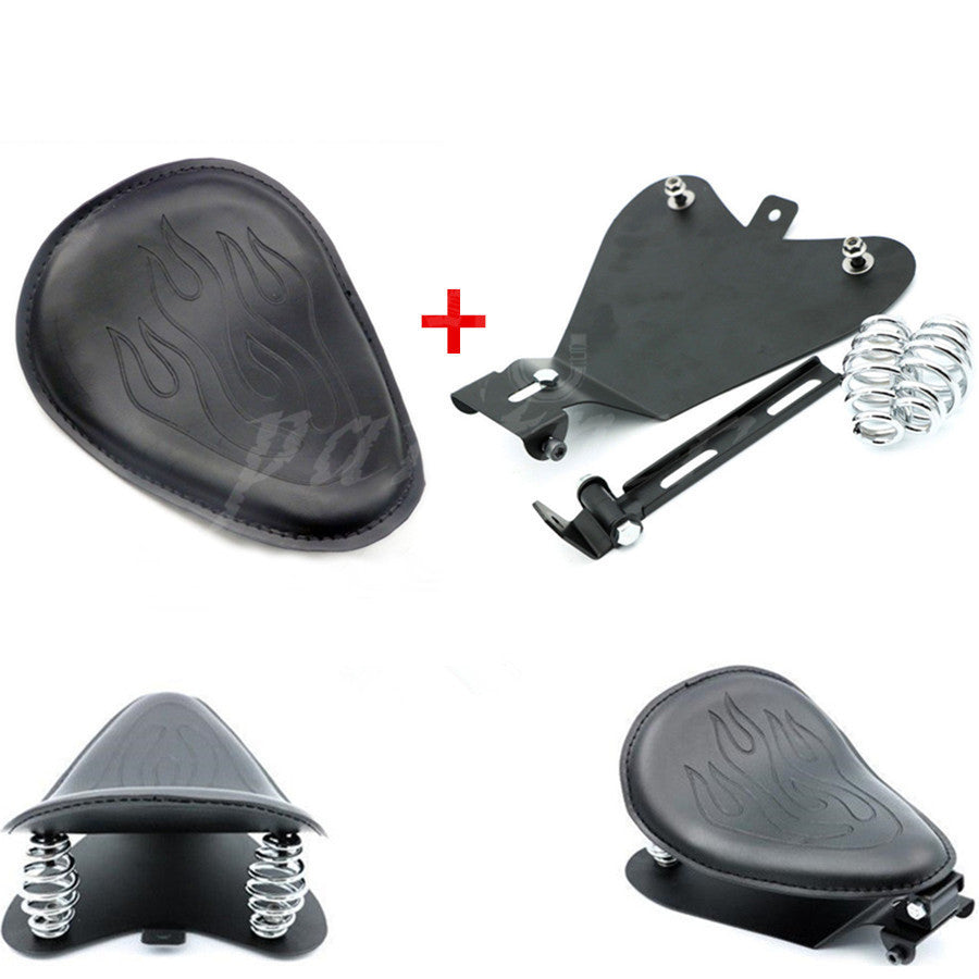 ya 5 8.7 Motorcycle Solo for Seat Baseplate Springs Bracket for Harley Sportster XL883 XL1200