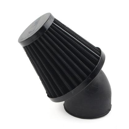 ya 5 8.7 48mm Air Intake Filter Cleaner Rubber Bend Inlet Stainless Steel Mesh