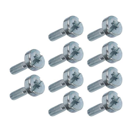 ya 28 M5X14 Bolts 10 Pack Strong and Reliable Design for Chain Saw Applications