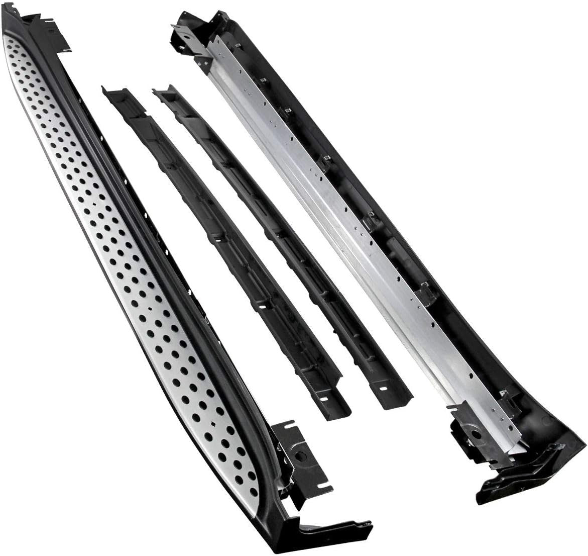 ya 5 8.7 For 2007-2012 for Mercedes-Benz GL450 X164 Aluminum Side Step Bars Running Boards