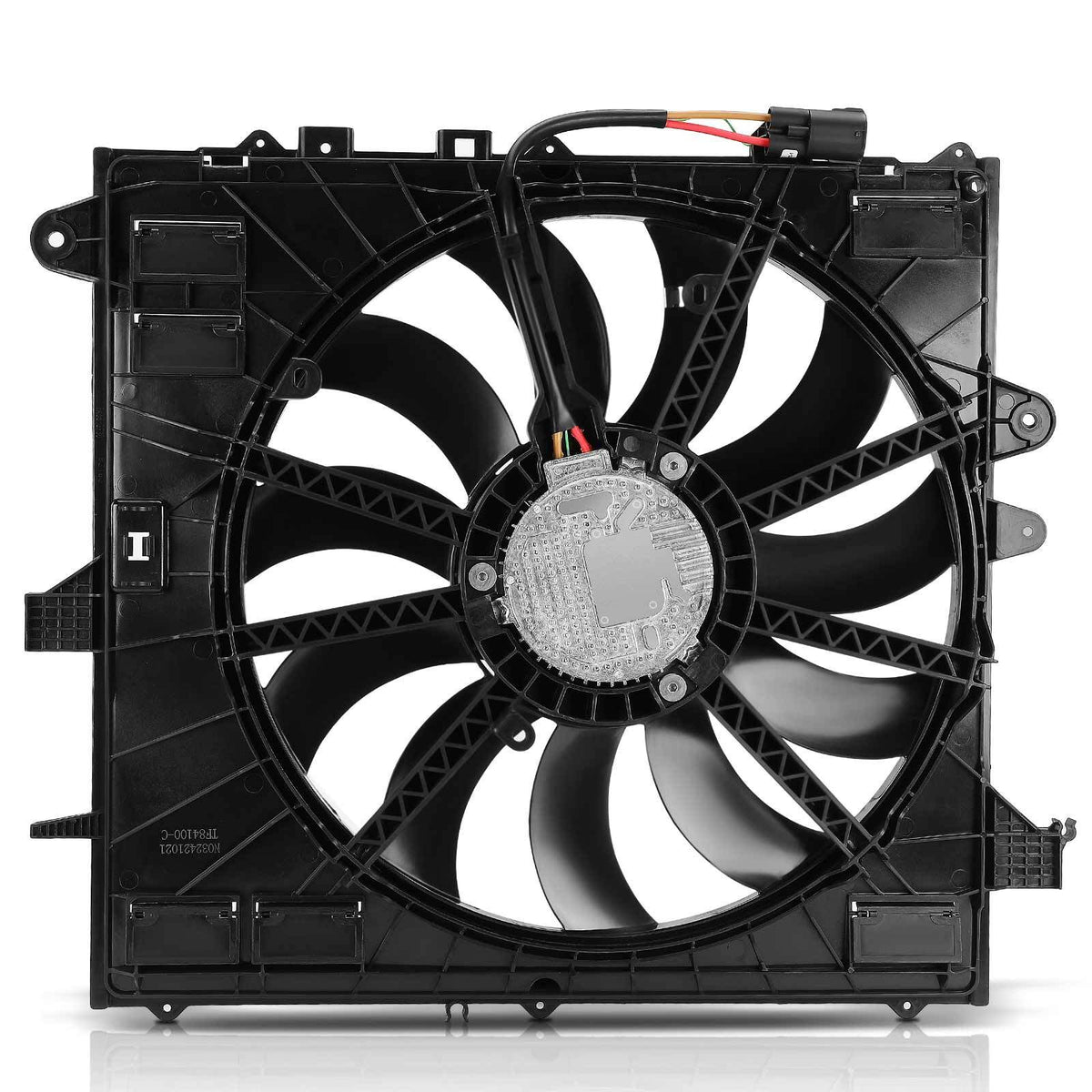 ya 11 10.28 for Chevy Camaro 16-20 for Cadillac w/Brushless Motor Engine Radiator Cooli