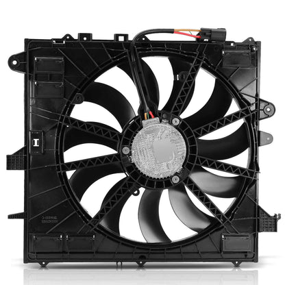 ya 11 10.28 for Chevy Camaro 16-20 for Cadillac w/Brushless Motor Engine Radiator Cooli