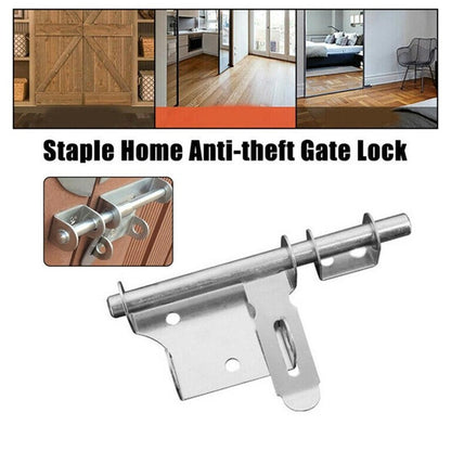 ya 14 For A Long Time Padlock Bolt Latch Brushed Stainless Steel Door Lock Heavy Duty