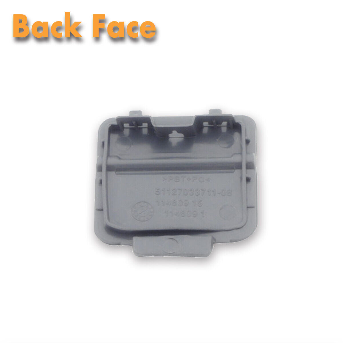 ya 5 8.7 1Pcs Rear Bumper Tow Trailer Hook Eye Cover Cap for BMW 5-Series E60 2008-2010