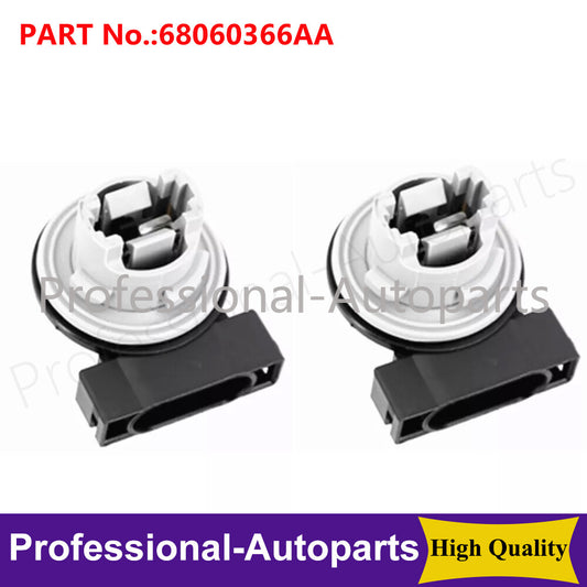 ya 1 7.3 2PCS Front Parking Turn Signal Socket Fit for Jeep for Wrangler TJ 97-06 Cherokee XJ