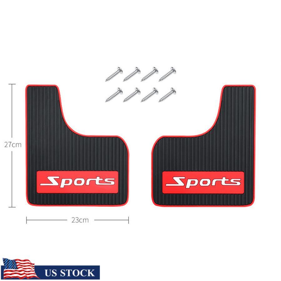 ya 1 7.13 2x Car Pickup for SUV Van Mud Flaps Mudflaps Splash Guards Fender Flares Front Rear