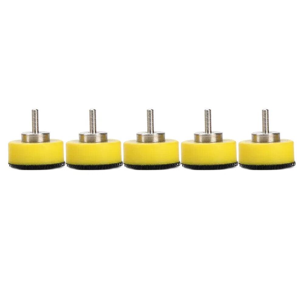 ya 14 5pcs 1 inch Sanding Discs Hook Loop Back Backing Pad With 2.35mm Shank