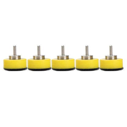 ya 14 5pcs 1 inch Sanding Discs Hook Loop Back Backing Pad With 2.35mm Shank