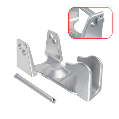 ya 5 8.7 TL-50 Gooseneck Hitch Lock W/Key Padlock for RVs Livestock Hauler Trailer Silver