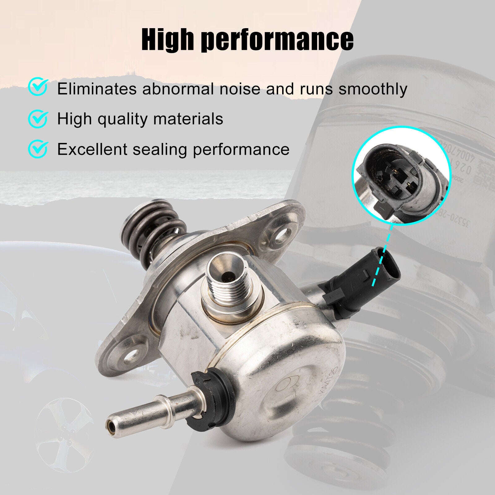 ya 27 7.2 1x 2017-2019 High Pressure Pump 35320-2B250 for Hyundai Sonata for Kia Soul Rio 1.6L