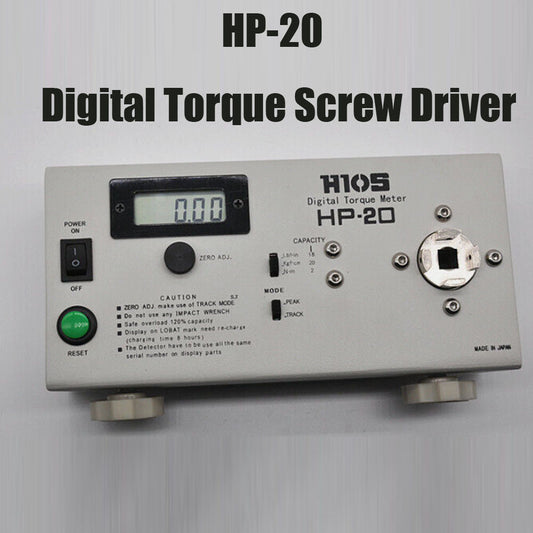ya 25 110V Digital Torque Meter Screw Driver Wrench Measure Tester HP-20