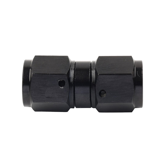 ya 10 5.29 4AN Female to Female Straight Swivel Coupler Union Fitting Adapter Black