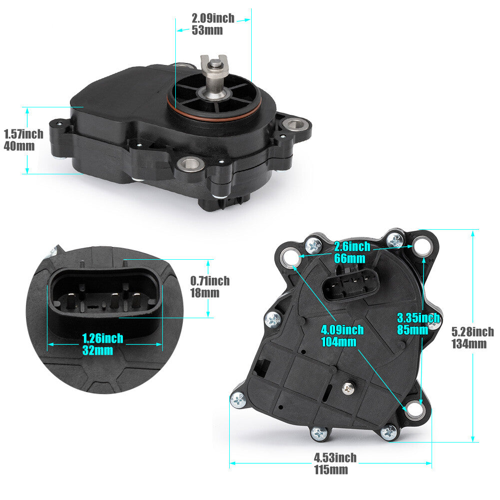 ya 10 5.28.2 3 Pin 4x4 Actuator Motor New Fit For Can am 800 1000 for Outlander Renegade ATV UTV