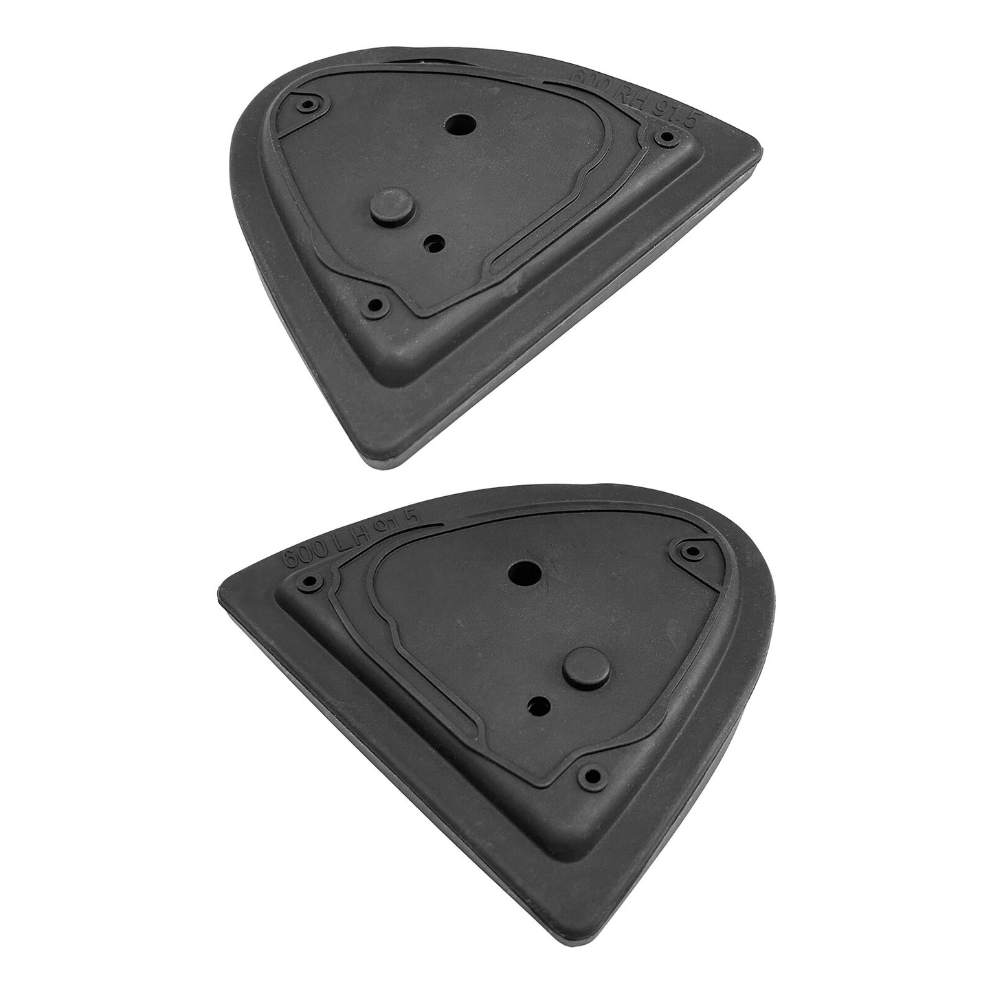 ya 1 8.5.1 A pair of side door wing mirror base sealing gaskets for W220 S-Class 00-06