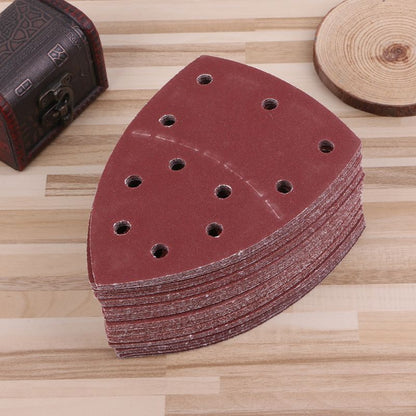 ya 14 60pcs 11-hole Sandpapers Sanding Sheets Abrasive Discs 40/60/80/120/180/240 Grit