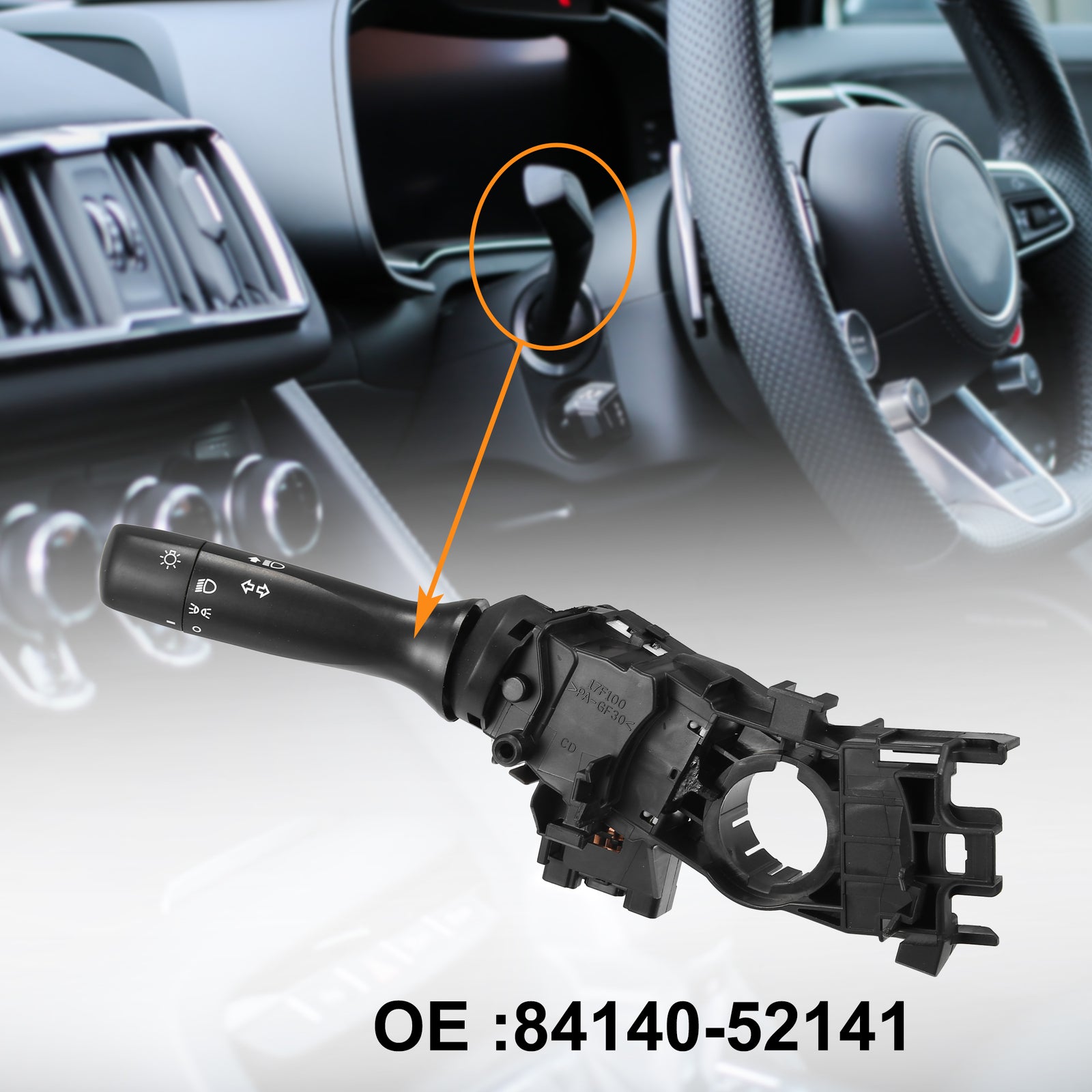 ya 1 8.5.2 Turn Signal Light Switch Column Assembly for Yaris 2006-2012 84140-52141