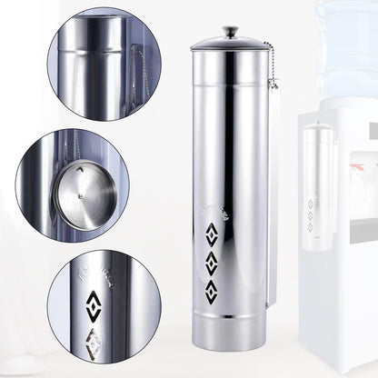 ya 25 Disposable Cup Dispenser Sturdy Stainless Steel for Dining Room Home Hotel