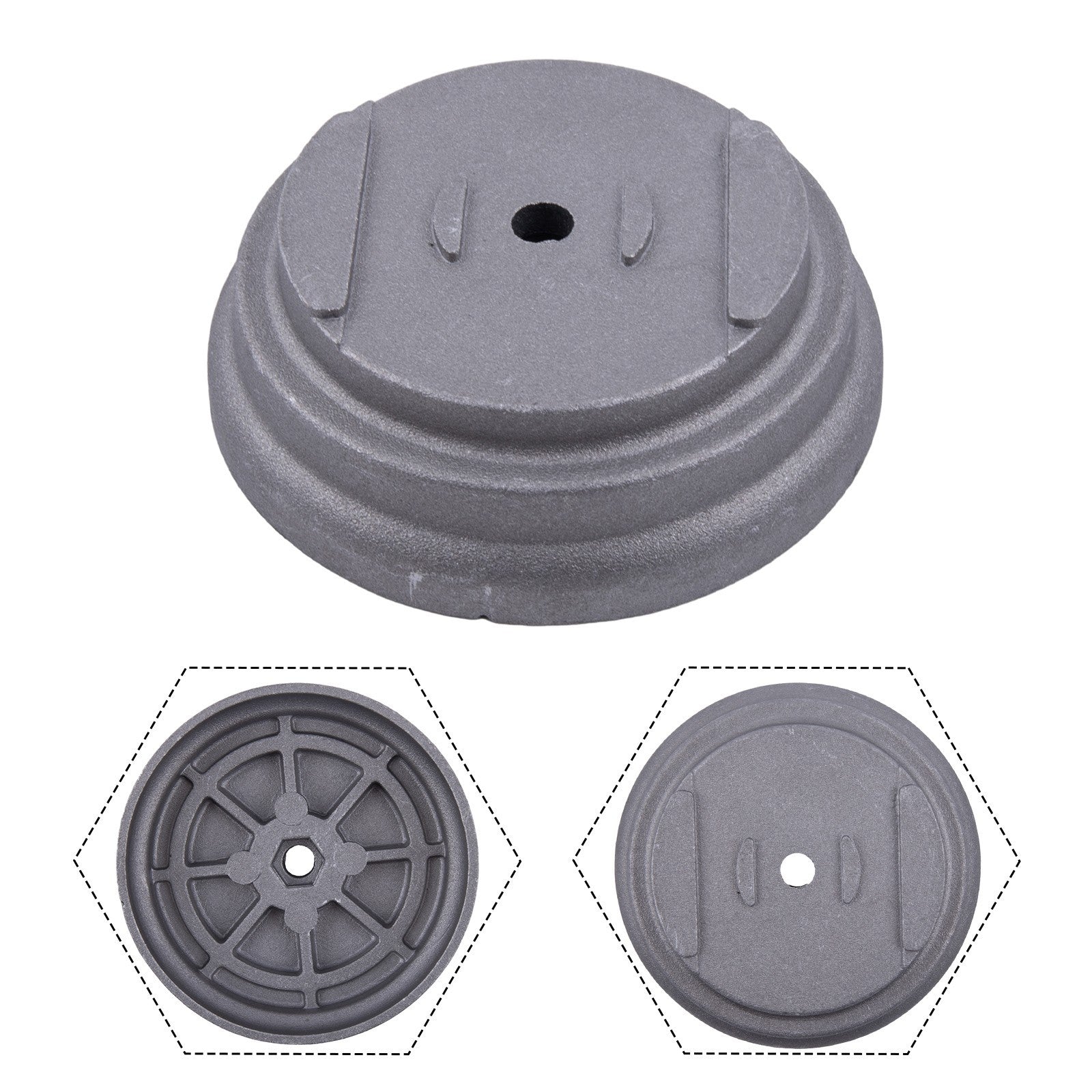 ya 17 Aluminum Cover Cover Accessory Power Tools Attachment Silver 1Pcs 1pcs