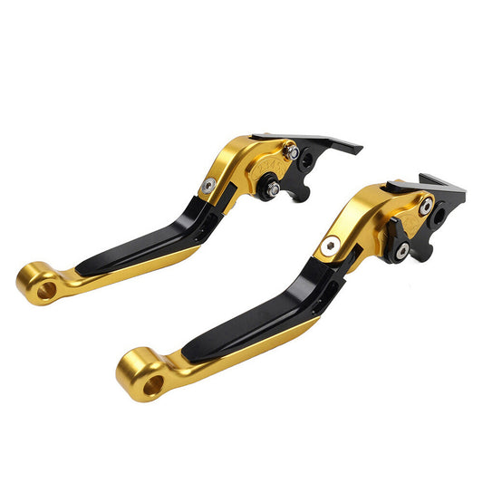 ya 8 5.26 CNC Folding Extendable Brake Clutch Levers for BMW G310R/G310GS 2017-2021 Gold